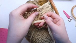 Как КРАСИВО И НАДЕЖНО пришить полукольцо к сумке?