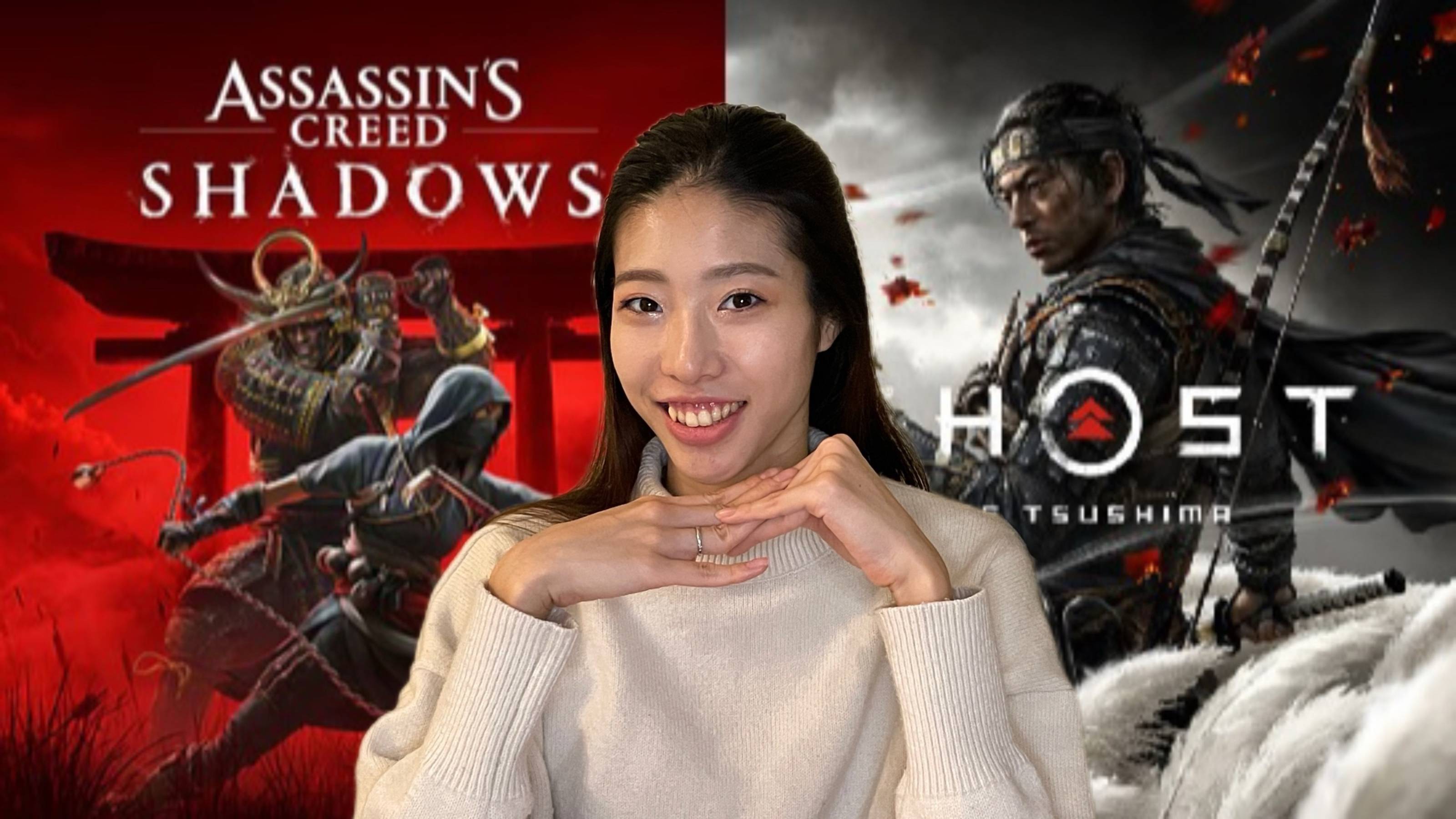 Японка сравнивает Ghost Of Tsushima Vs AC: Shadows