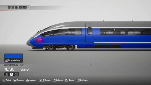 TSW 2 TGV Duplex Livery
