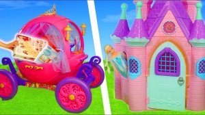 Для детей Карета и замок принцессы