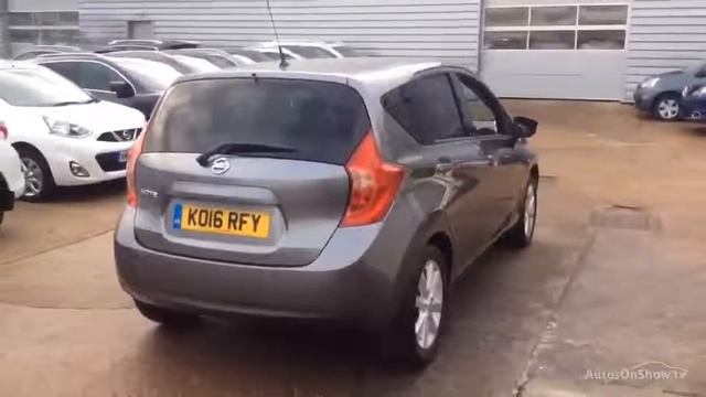 NISSAN NOTE TEKNA DIG-S GREY 2016 смотреть онлайн