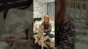 Тройняшки переодеваются в пижамы☺️