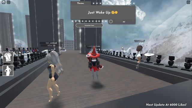 I WORE A RED MINI SKIRT, PASSİON FASHİON #roblox смотреть онлайн