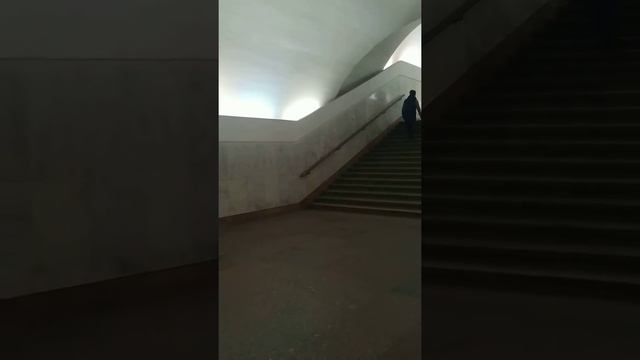 Lyubov Zykina - Volga in Moscow metro смотреть онлайн