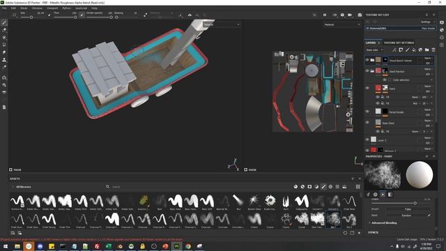 Fishing Boat 3D Modeling With Blender and Substance 3D Painter (Part 3 Baking & Texturing) смотреть онлайн
