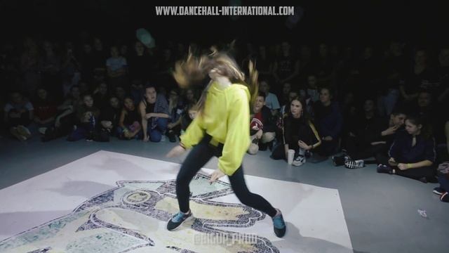 DANCEHALL INTERNATIONAL RUSSIA 2019| 1VS1 KIDS 1/8 - EVA (win) VS DASHAN смотреть онлайн