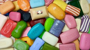 распаковка мыла. асмр. unpacking soap