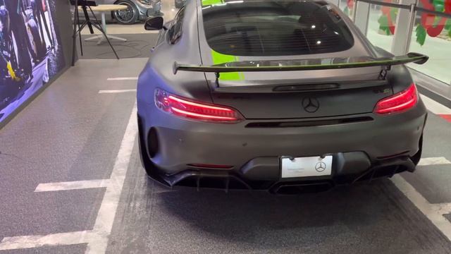 Crazy EXHAUST Sound of the Mercedes-AMG GTR PRO (730 hp) смотреть онлайн