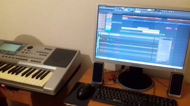 Мой первый работа в Fl Studio 12 смотреть онлайн