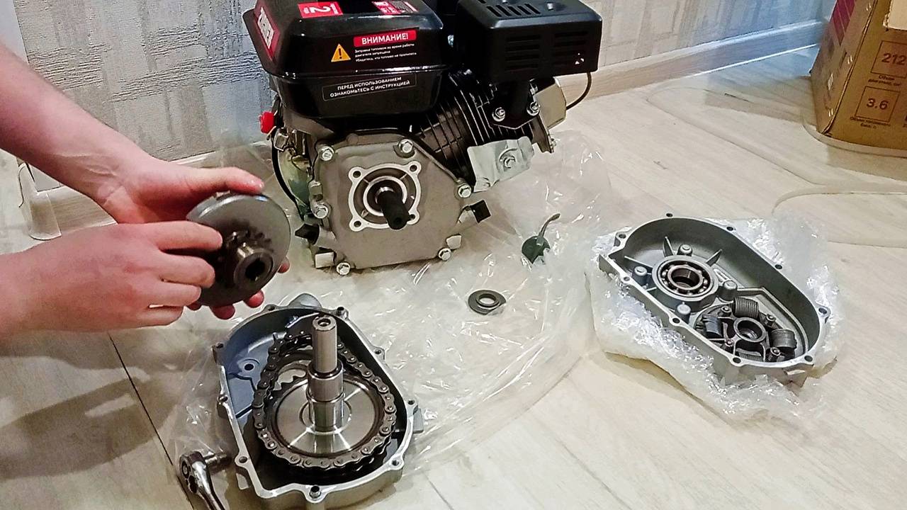 КАК УСТАНОВИТЬ И СОБРАТЬ ПОНИЖАЮЩИЙ РЕДУКТОР. РЕДУКТОР С АВТОМАТИЧЕСКИМ СЦЕПЛЕНИЕМ ДЛЯ СОБАКИ. смотреть онлайн