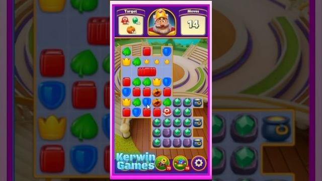 Royal Match Level 1279 - Super Hard Level - No Boosters Gameplay смотреть онлайн