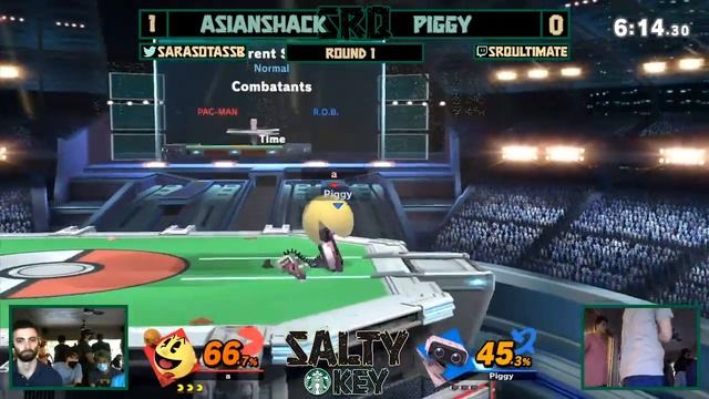 Piggy (ROB) Vs AsianShack (Pac-Man) | Winners R2 | Salty Key #228 смотреть онлайн