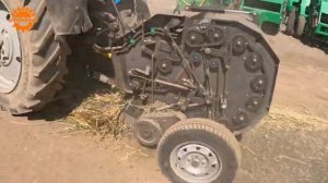 Новинка завода Унисибмаш, пресс-подборщик Малыш ,рулон на 40-50 кг.Подробный обзор !!!