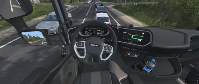 #ETS2 - Везу свинину из Семенова (Нижегородская область) в Саратов.Россия. Moza. TrackIR.