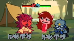 FNF Flipped OUT X Happy Tree Funkers | Fast Pace | Edit | look description