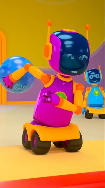 Лева и Роботы играют в БОУЛИНГ Мультики про машинки Грузовичок Лева #мультик #анимация смотреть онлайн