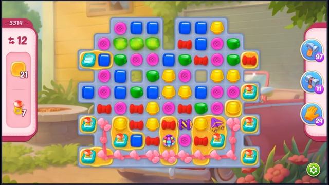 Homescapes Level 3314 - NO BOOSTERS 🏠 | SKILLGAMING ✔️