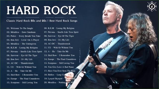 Classic Hard Rock 80s And 90s | Greates His Old Rock Songs Collection
