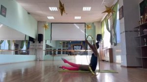 РАЗМИНКА С ОБРУЧЕМ С АНАНОВОЙ ПЕЛАГЕЕЙ