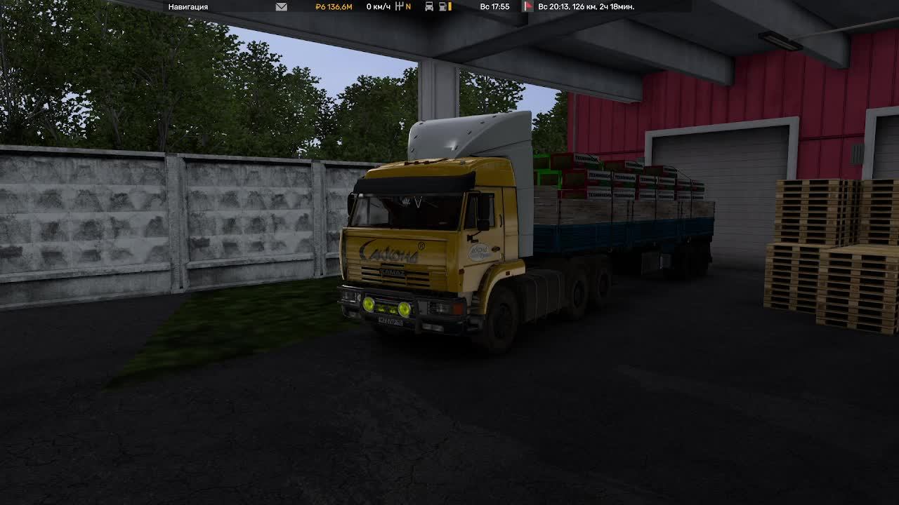 #ETS2/КОНВОЙ-ДАЛЬНОБОЙ смотреть онлайн