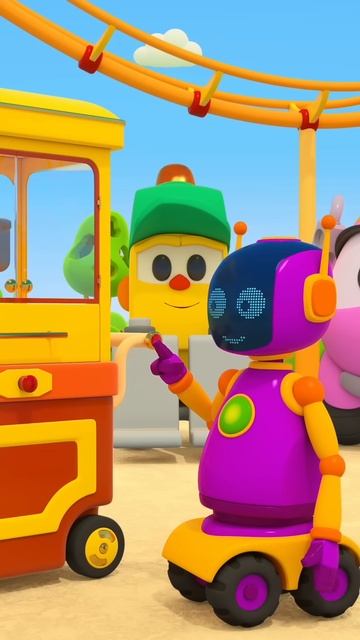 Робот готовит попкорн Мультики для малышей Грузовичок Лева #мультик #детскийканал #машинки смотреть онлайн