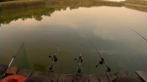 Рыбалка на пружины | Ловим Карася на пружины | Рыбалка на озере