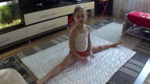 Как сесть на шпагат!!!