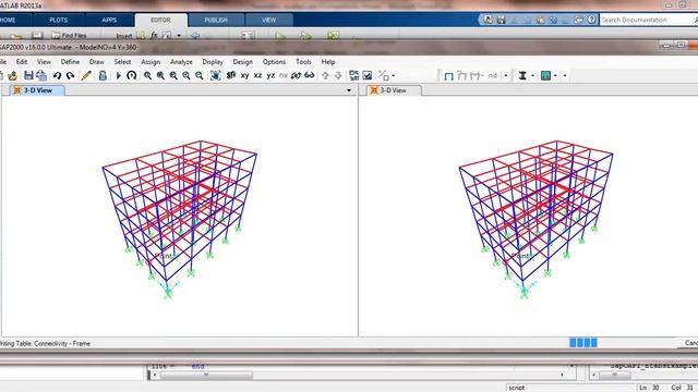 Automated structural analysis using MATLAB and SAP2000 through API смотреть онлайн