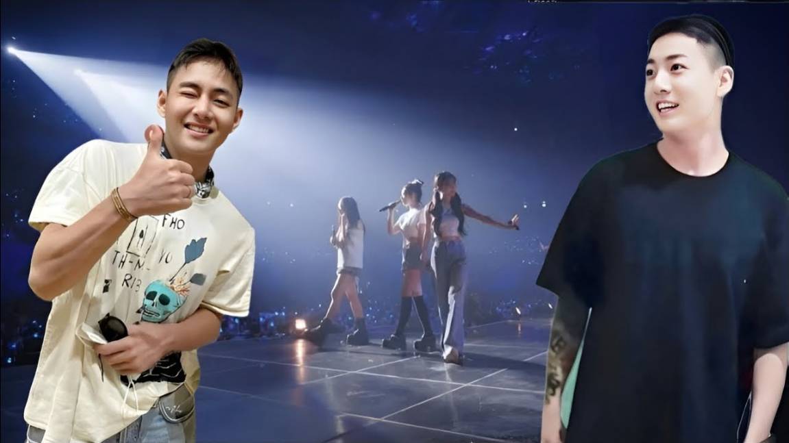 Редкость! Тэхён и Чонгук только что появились и станцевали на концерте Aespa... смотреть онлайн