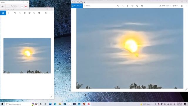 The Moon WITHIN The Clouds Below the Firmament and Above the plane of the Earth смотреть онлайн