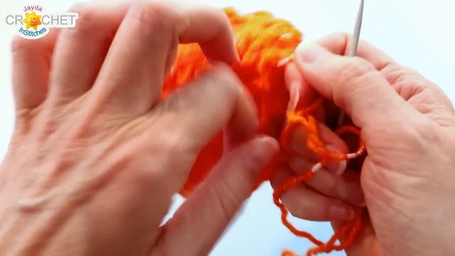 Falling Leaves Stuffed Pumpkin - Autumn Decor - Crochet Pattern & Tutorial