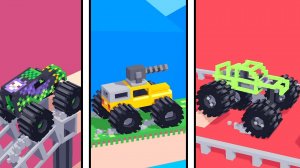 Эволюция испытаний машинок монстров в Fancade | Часть 4