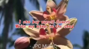 Flowers - Miley Cyrus (Lyricsvedio) " I Can Buy Myself Flowers"