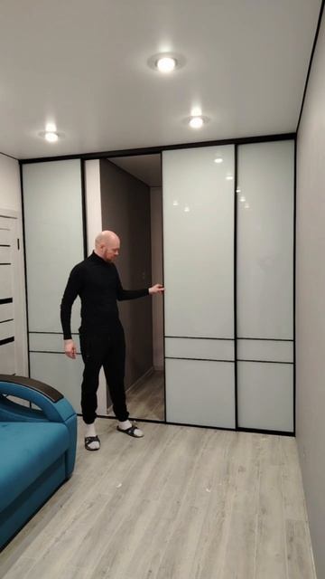 Перегородка раздвижная в комнату