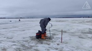 Весенняя пурга р.Свирь