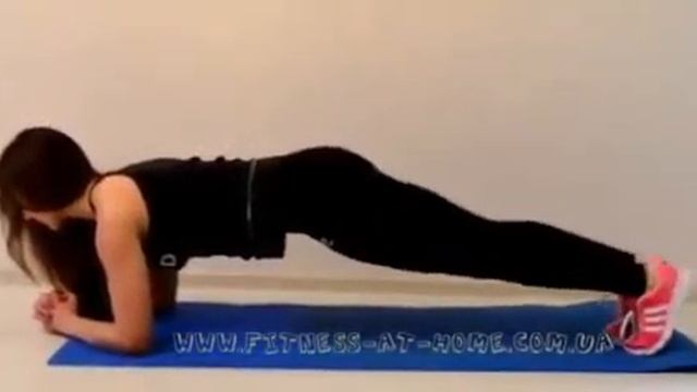 Разнообразим планку + снова качаем попу ;) смотреть онлайн