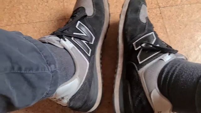 New Balance 574 SSN On Feet Video смотреть онлайн