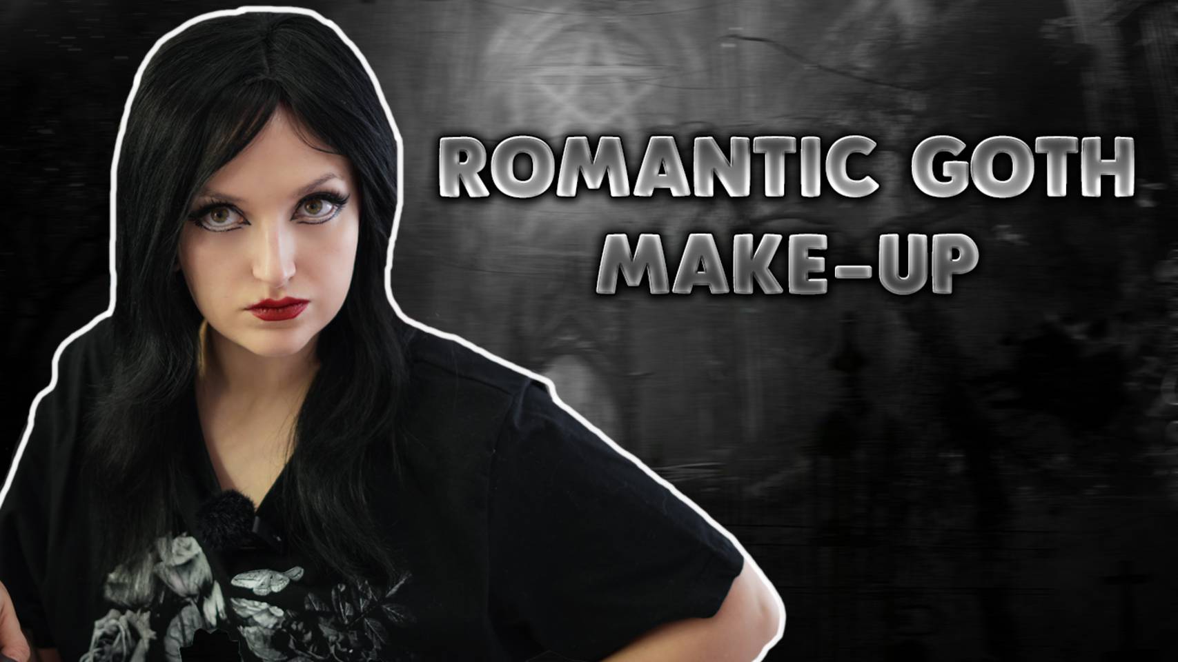 ПЫТАЮСЬ ПОВТОРИТЬ ГОТИЧЕСКИЙ МАКИЯЖ ИЗ ПИНТЕРЕСТ | ROMANTIC GOTH MAKE-UP