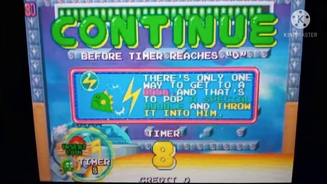 Game Over - Bubble Bobble: Bubble Memories смотреть онлайн