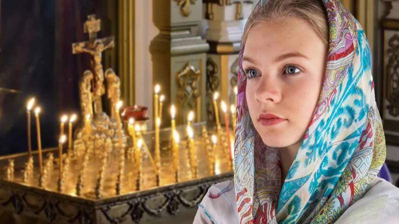 Почему женщина в храме покрывает голову смотреть онлайн