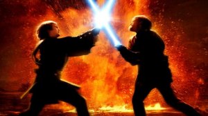 Star Wars Episode 3 Revenge Of The Sith (2005) Soundtrack - «Anakin Vs Obi Wan» (Movie Version)
