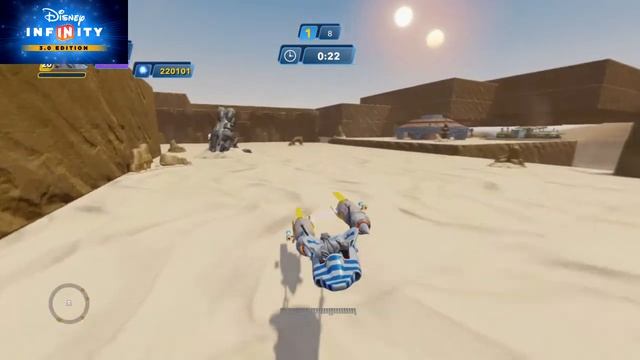 Star Wars Pod Racers Test Drive Toy Box - Disney Infinity 3.0 смотреть онлайн