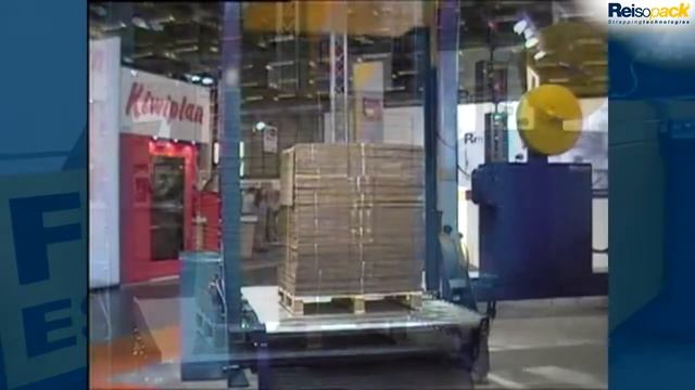 Reisopack: модель 2210 автоматическая обвязка картона с верхним прессом смотреть онлайн