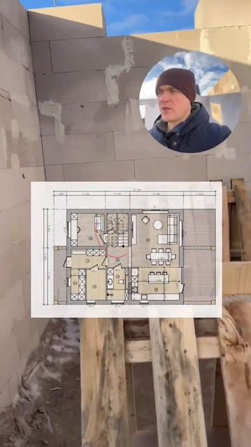 Показываем идеальную планировку двухэтажного дома площадью 150 квадратных метров #строительство смотреть онлайн