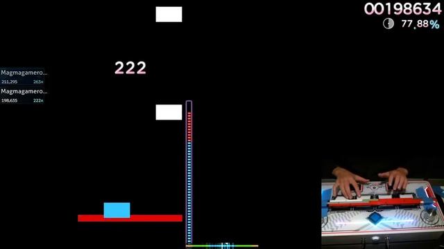 (Osu mania) How to "pass" a fool moon night (4k) смотреть онлайн