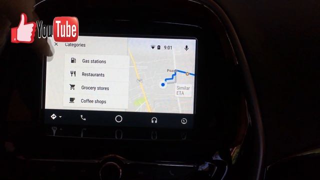 Android Auto: How to use Google Maps in the car! смотреть онлайн