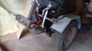 Задняя навеска своими руками, для минитрактора.