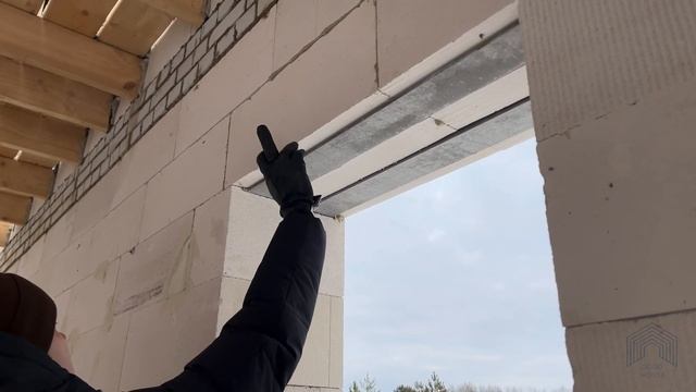 Обзор строящегося шедевра! Уникальный дом с гаражом и антресолью смотреть онлайн