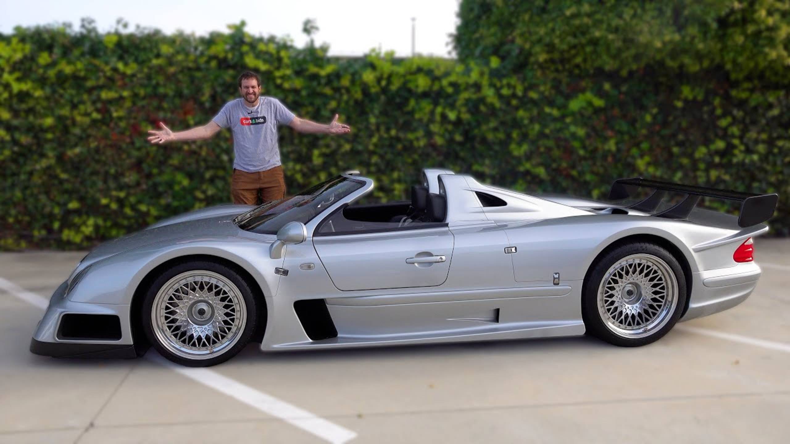 Mercedes-Benz CLK GTR, это гиперкар-легенда за 10 млн. $ смотреть онлайн