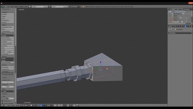 Lowpoly Gun Modeling Timelapse in Blender 2.68 смотреть онлайн